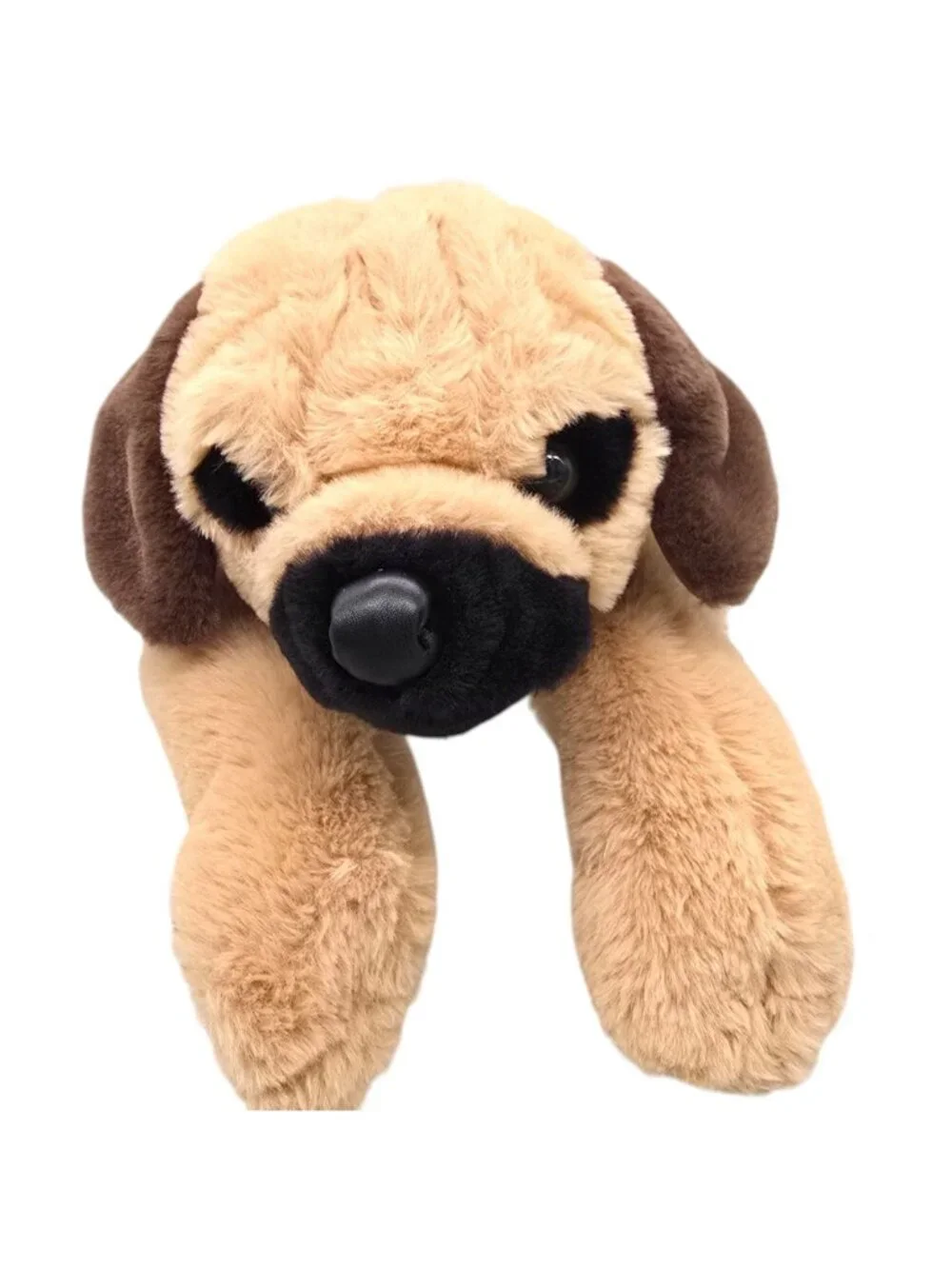FAO Schwarz Adopt-A-Pet Kids Toy Plush Dog 2022 Puggle Tan Brown Black 20